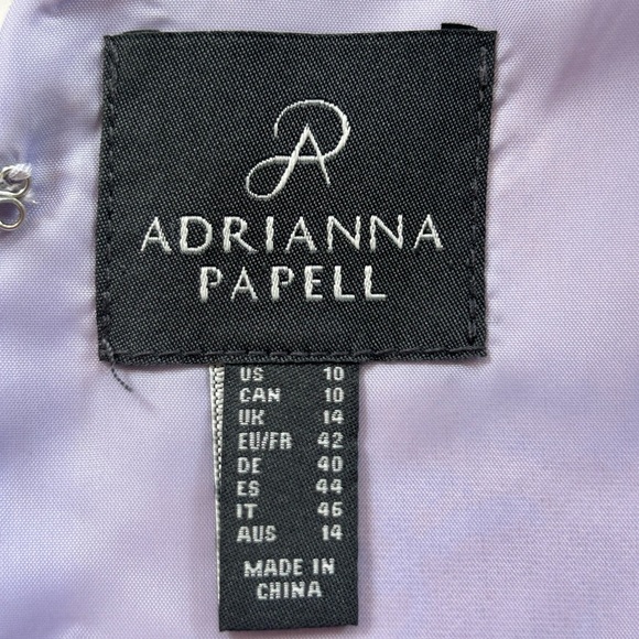 Adrianna Papell Pink and Gold Floral Midi Dress - Picture 12 of 16